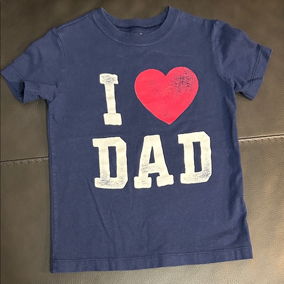 OshKosh B'gosh Navy 'I Heart Dad' Tee - Picture 1 of 3